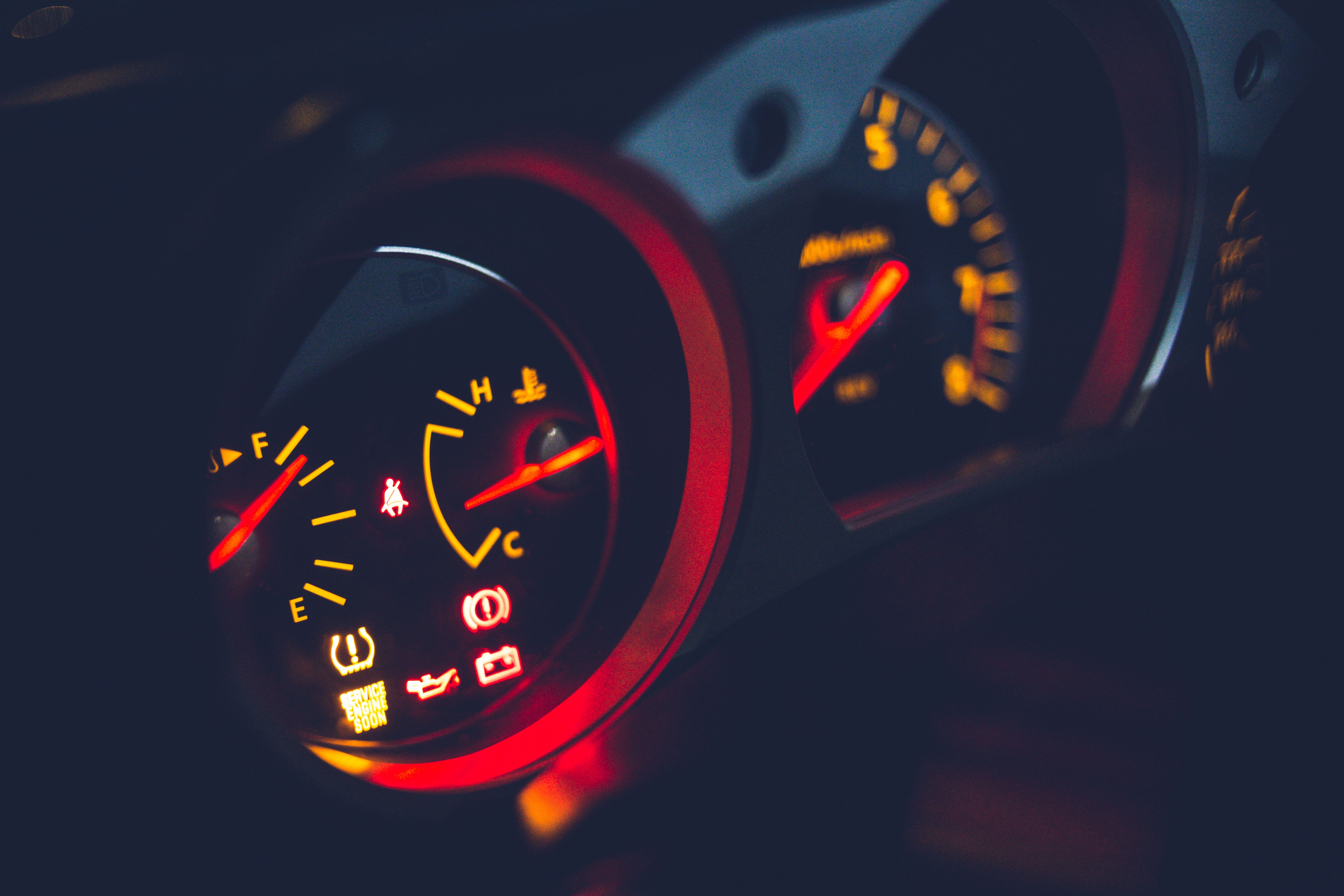 Car engine bay inspection for ticking noise diagnosis
